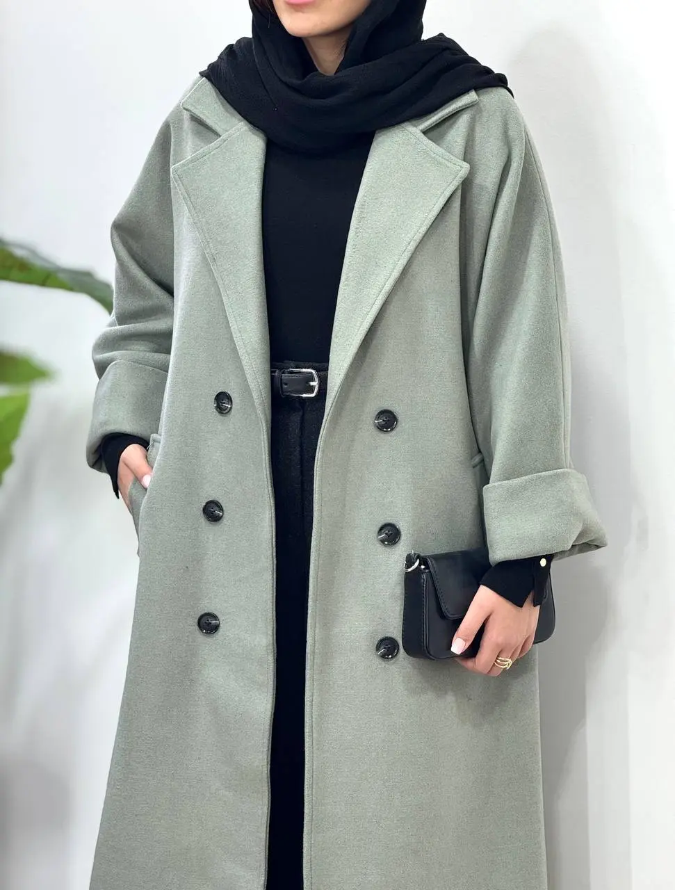 پالتو فوتر بلند آستردار آیسو دلبر